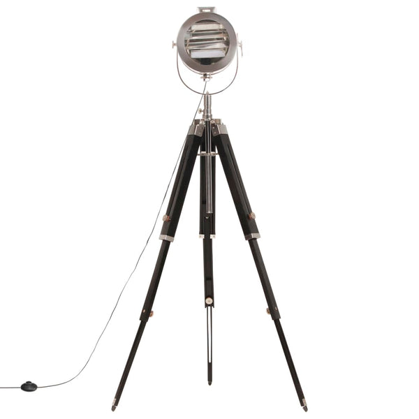 vidaXL Tripod Floor Lamp Solid Mango Wood 165 cm