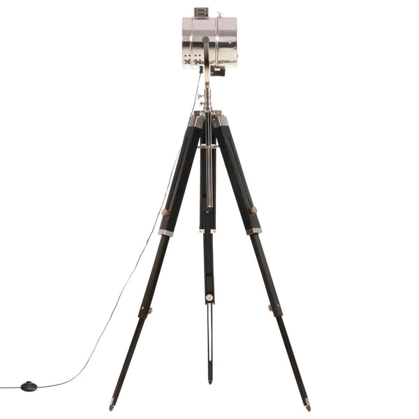 vidaXL Tripod Floor Lamp Solid Mango Wood 165 cm