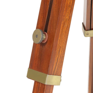 vidaXL Tripod Floor Lamp Solid Mango Wood 165 cm