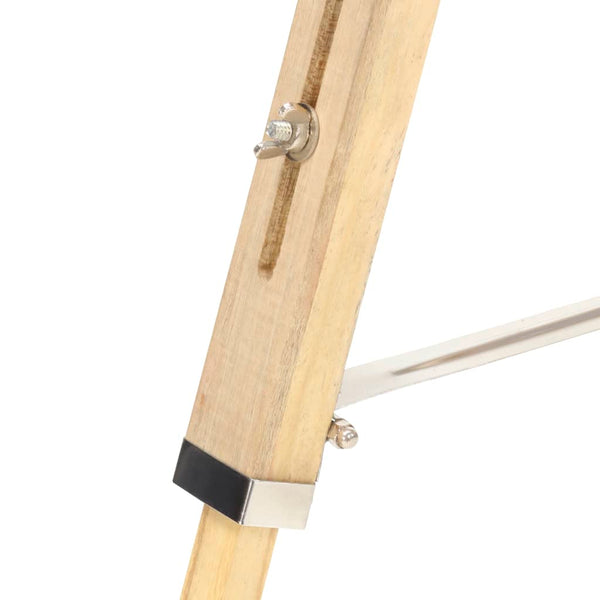 vidaXL Tripod Floor Lamp Solid Mango Wood 140 cm