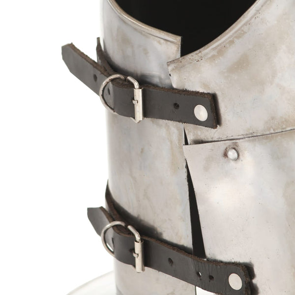 vidaXL Medieval Knight Cuirass LARP Replica Silver Steel