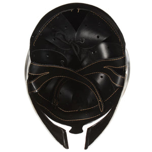 vidaXL Greek Warrior Helmet Antique Replica for LARP Silver Steel
