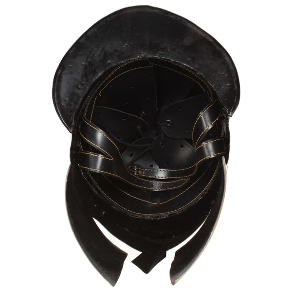 vidaXL Greek Warrior Helmet Antique Replica LARP Brass Steel