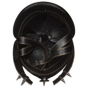 vidaXL Greek Warrior Helmet Antique Replica for LARP Brass Steel