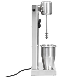 vidaXL Milkshake Maker with Two Cups Stainless Steel 2 L