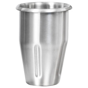 vidaXL Milkshake Maker with Two Cups Stainless Steel 2 L