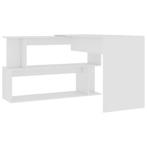 Eckschreibtisch Weiß 200 cm