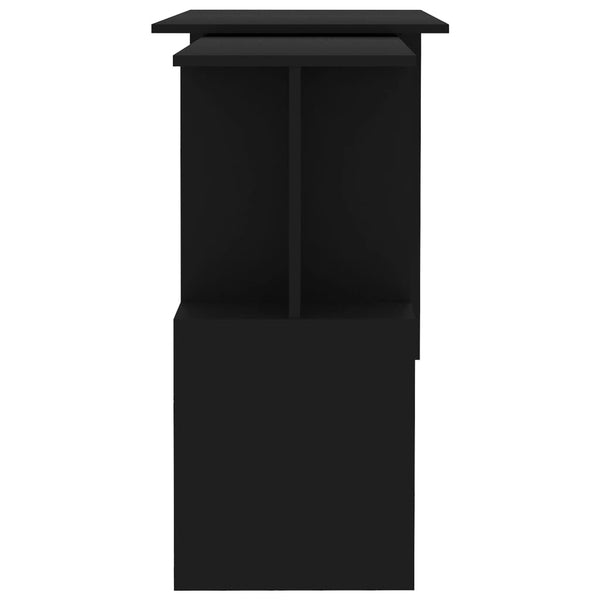 Eckschreibtisch Schwarz 200 cm