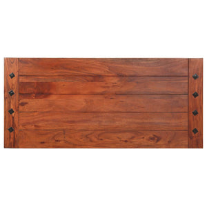 vidaXL Coffee Table 110 x 50 x 35 cm Solid Acacia Wood