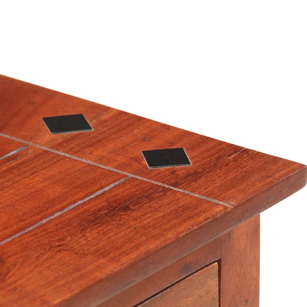 vidaXL Bedside Cabinet 40 x 30 x 50 cm Solid Acacia Wood