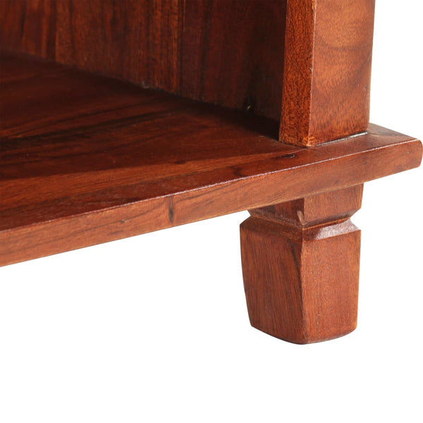 vidaXL Bedside Cabinet 40 x 30 x 50 cm Solid Acacia Wood