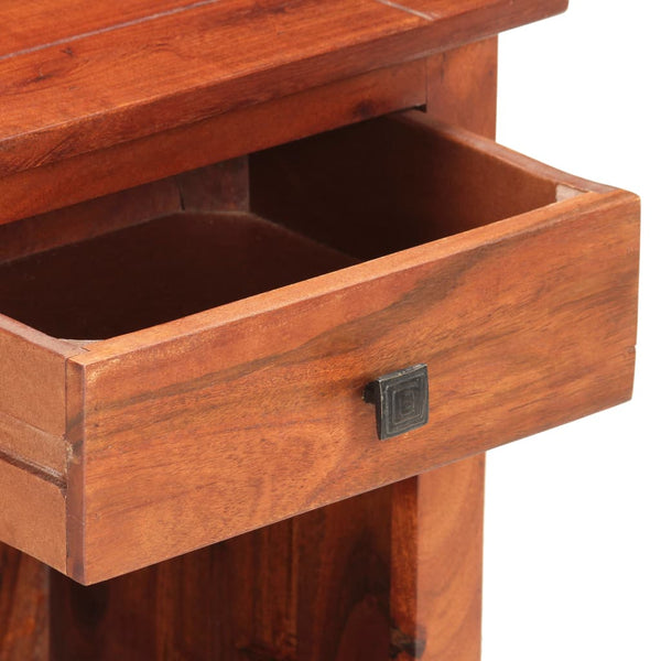 vidaXL Bedside Cabinet 40 x 30 x 50 cm Solid Acacia Wood