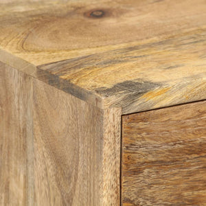 vidaXL Nightstand 36x30x60 cm Solid Mango Wood