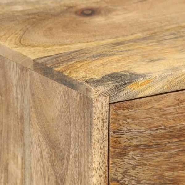 vidaXL Nightstand 36x30x60 cm Solid Mango Wood