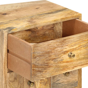 vidaXL Nightstand 36x30x60 cm Solid Mango Wood