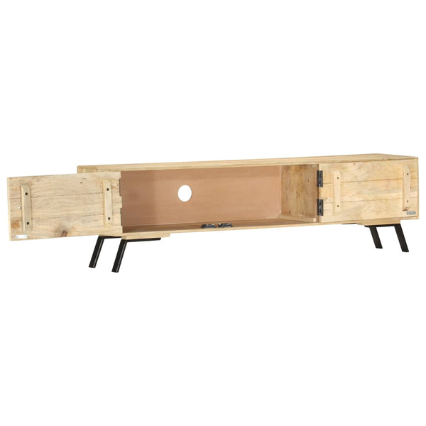 vidaXL TV Cabinet 140x30x40 cm Solid Mango Wood