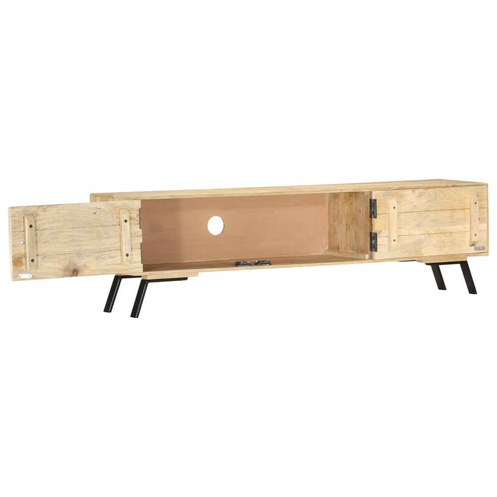 vidaXL TV Cabinet 140x30x40 cm Solid Mango Wood