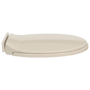 vidaXL Toilet Seat with Soft Close Apricot Oval
