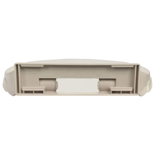 vidaXL Toilet Seat with Soft Close Apricot Oval