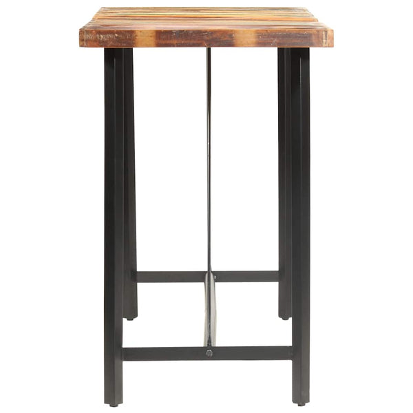 Bartisch 180 x 70 x 107 cm Recyceltes Massivholz