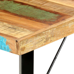 vidaXL Bar Table 180 x 70 x 107 cm Solid Reclaimed Wood