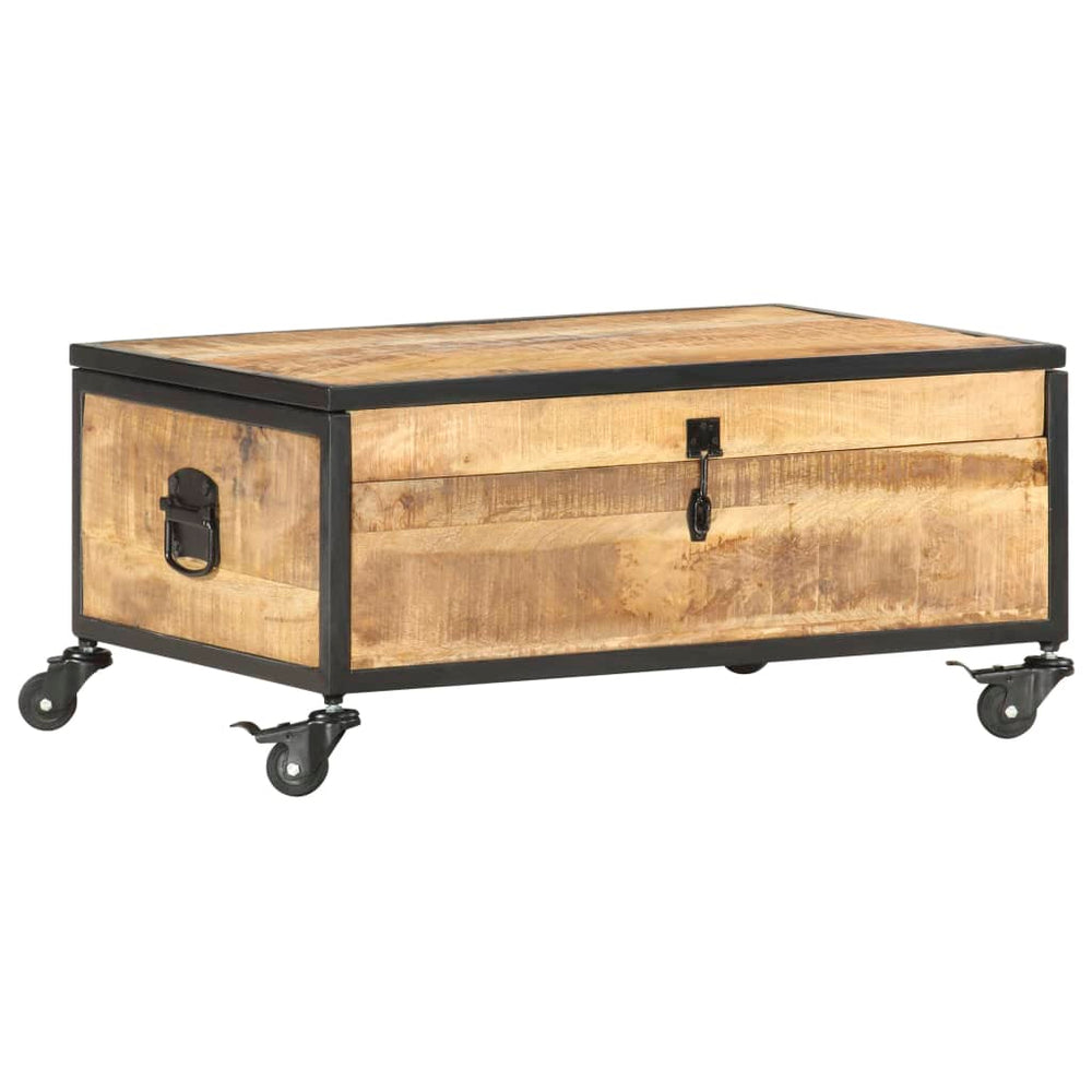 vidaXL Coffee Table 70x50x33 cm Solid Mango Wood