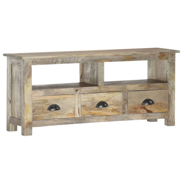 vidaXL TV Cabinet 110x30x50 cm Solid Mango Wood