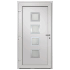 vidaXL Front Door White 108x200 cm