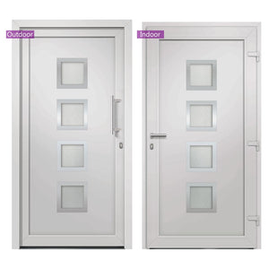 vidaXL Front Door White 98x208 cm