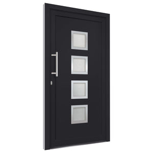 vidaXL Front Door Anthracite 98x190 cm