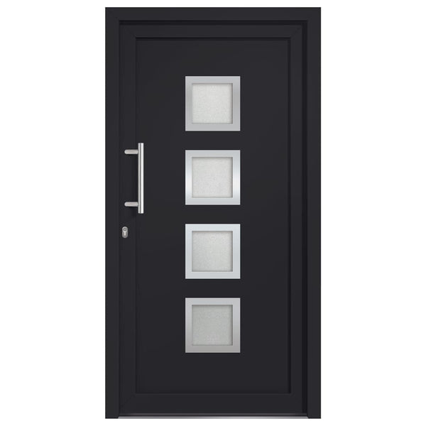vidaXL Front Door Anthracite 98x200 cm