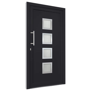 vidaXL Front Door Anthracite 98x200 cm