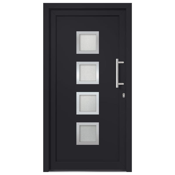vidaXL Front Door Anthracite 98x190 cm