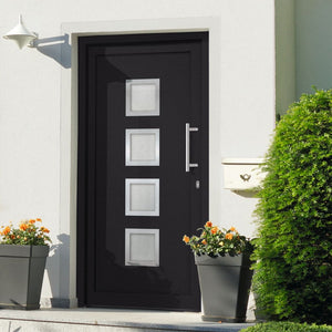 vidaXL Front Door Anthracite 98x190 cm