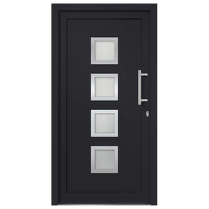 vidaXL Front Door Anthracite 108x200 cm