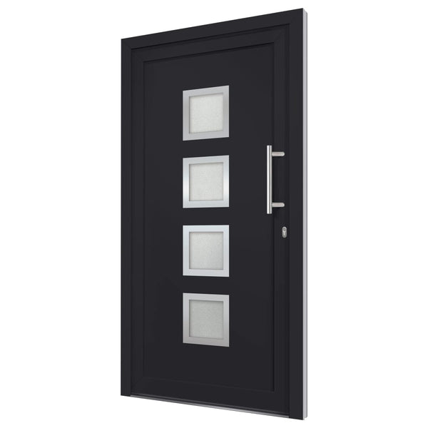 vidaXL Front Door Anthracite 108x200 cm