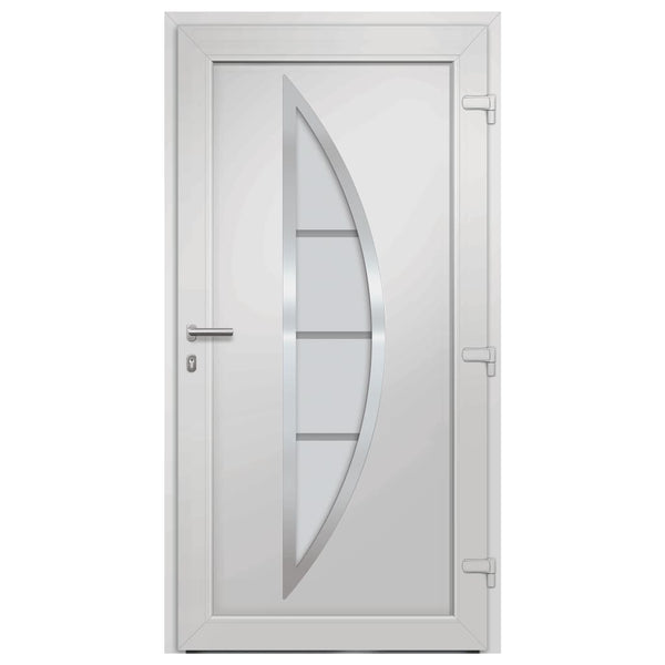 vidaXL Front Door White 98x190 cm