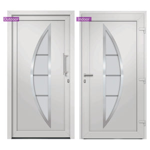 vidaXL Front Door White 98x190 cm