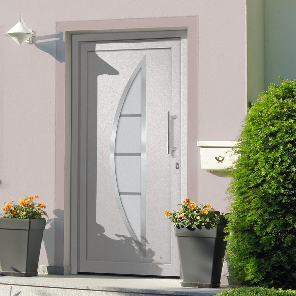 vidaXL Front Door White 98x190 cm