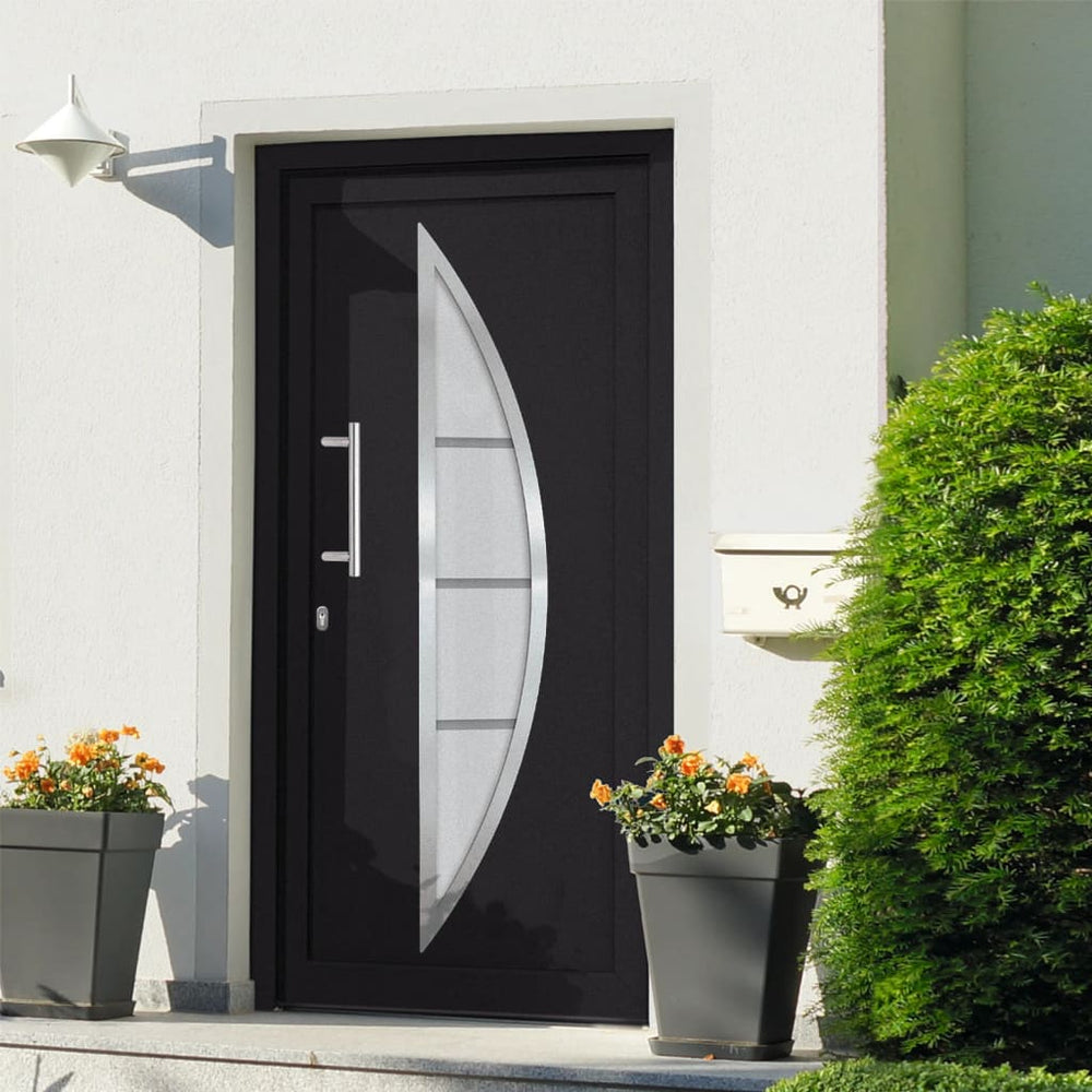 vidaXL Front Door Anthracite 88x200 cm