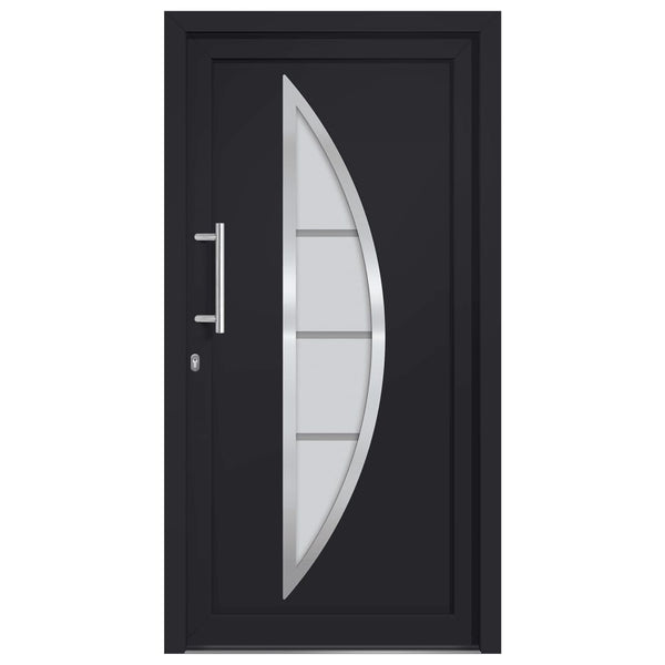 vidaXL Front Door Anthracite 98x190 cm