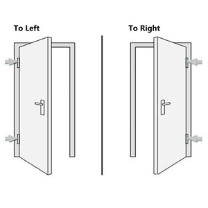 vidaXL Front Door Anthracite 98x190 cm