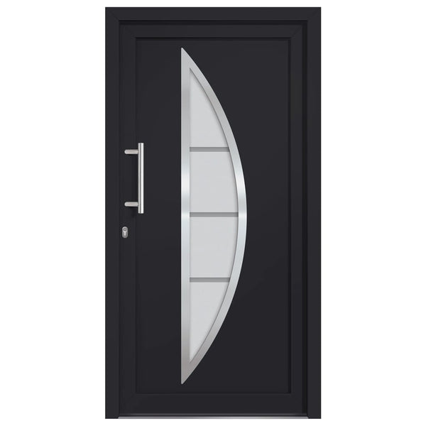 vidaXL Front Door Anthracite 98x208 cm