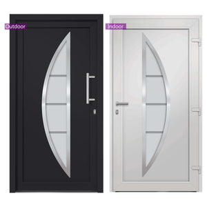 vidaXL Front Door Anthracite 98x200 cm