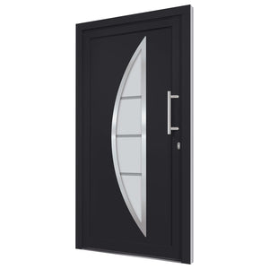 vidaXL Front Door Anthracite 98x200 cm
