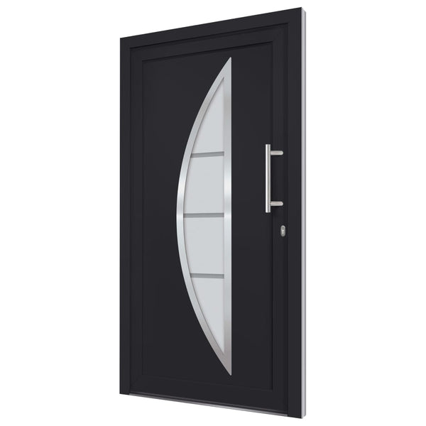 vidaXL Front Door Anthracite 98x200 cm