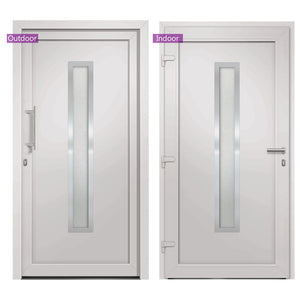vidaXL Front Door White 88x200 cm