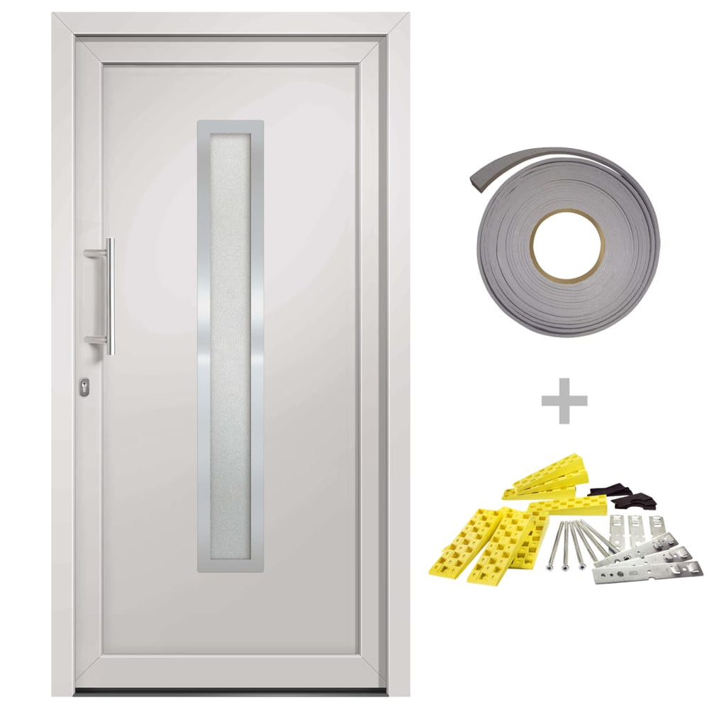 vidaXL Front Door White 98x200 cm
