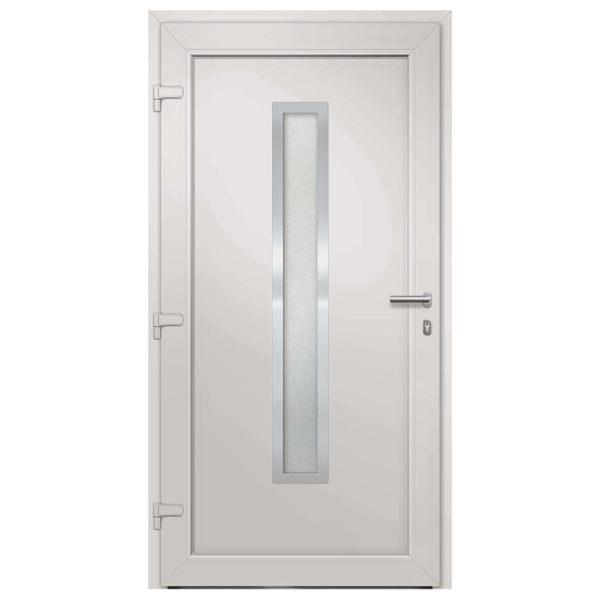 vidaXL Front Door White 98x208 cm