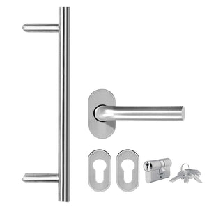vidaXL Front Door White 108x200 cm